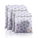 PRETTYGAGA – Bolsas de lavandería de malla para delicados con cremallera premium, bolsa de almacenamiento de viaje, bolsas de lavado de ropa para lavandería, blusa, lencería, jeans-Pack de 4