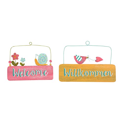 Legler - Insegna in Legno per Porta con Scritta