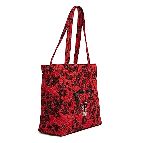 Image of Vera Bradley womens Cotton Collegiate Vera Tote Bag (Multiple Teams Available)