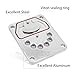 CADUFUELLY ZAC0032 Air Compressor Valve Plate Kit, Replacement for DeVilbiss Replacement for Black Decker, Replaces Z-AC-0032