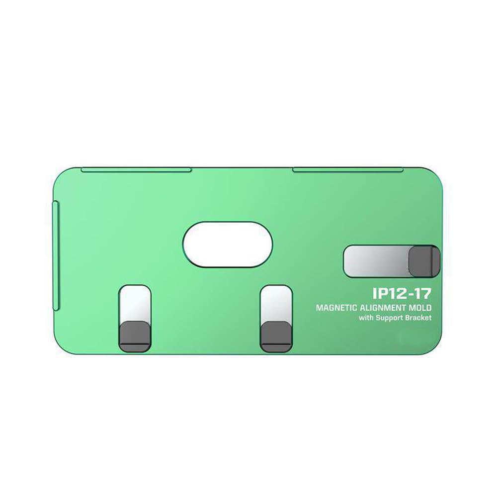 Jiapika Bracket Positioning Mold For Repair Counter Use, Screen Lamination Fixture, Aluminum Alloy Installer Setup Tool Helper Screen Fitting Jig Repair Workstation Fixture Tabletop Aid Setup