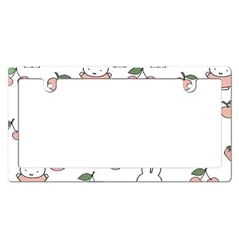 HCAgirls◆ミッフィー &スヌーピーナンバーフレームセット Amazon.co.jp: ミッフィー ナンバーフレーム 車用 ナンバー