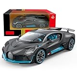 1:43 Diecast Model Cars for Bugatti Divo, Zinc Alloy Die Cast Metal Toy Cars with Free Wheels for Boys Girls Kids Gift, Grey