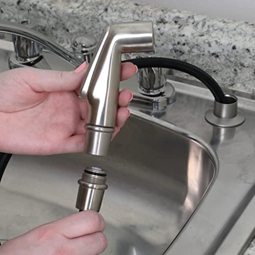 Danco Kitchen Sink Side Spray Head, Brushed Nickel, 1-Pack (89270) #TOP1