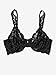 Smart & Sexy womens Signature Lace Unlined Underwire Bra, Black Hue, 38D US