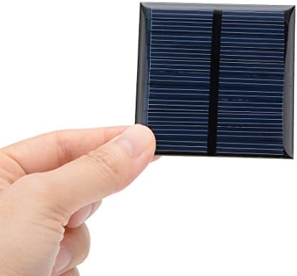 uxcell 5Pcs 5.5V 60mA Poly Mini Solar Cell Panel Module DIY for Light Toys Charger 60mm x 60mm - 4