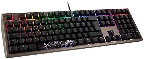Ducky Shine 7 PBT Gaming , MX-Brown, RGB LED - gunmetal