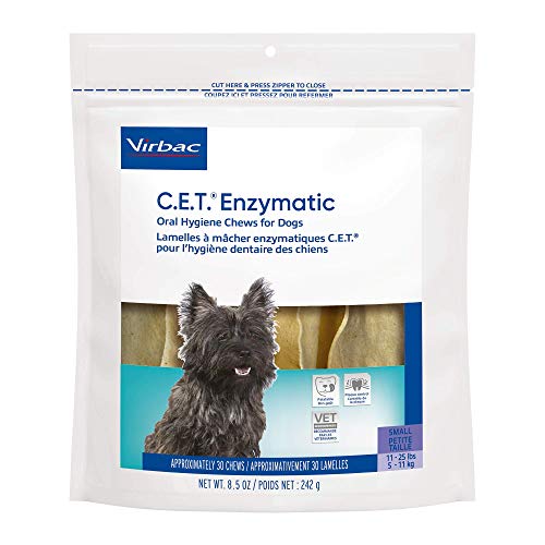 Virbac CET Enzymatic Oral Hygiene Chews for Dogs