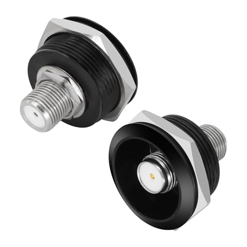 Adaptateur type F femelle vers femelle XMSJSIY pour montage sur panneau coaxial RG6