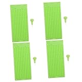 4 Ensembles Tablette Braille Touche Style Stylo Aveugle Verre Doseur Emboîtement De Tasse...