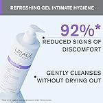 Uriage Gyn-Phy Intimate Wash Refreshing Gel | Daily Hygiene for External Intimate Areas, Gently Cleanses, Foaming Gel, Floral Fragance, Paraben-Free, Tested under Gynecological Control - Image 3