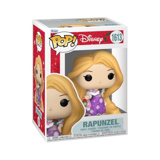 Funko Pop! Disney: Princess Holiday - Rapunzel - Disney Princesses - Princesas - Figura de Vinilo Coleccionable - Idea de Regalo - Mercancia Oficial - Juguetes para Niños y Adultos