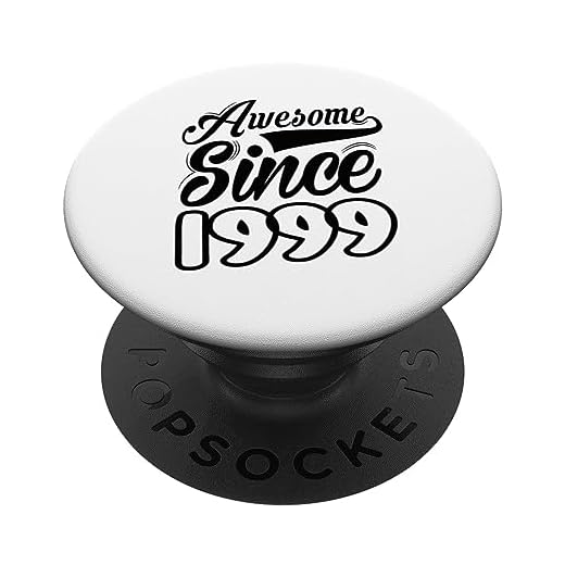 Impresionante Desde 1999 Cumpleaños 1999 Vintage 1999 PopSockets PopGrip Intercambiable