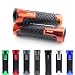 Produktbild Area1 Lenkergriffe Motorrad Griffe für Lucky Eplorer 5.5, Lucky Explorer 9.5, LXP Orioli, Turismo Veloce 800/Lusso/SCS, STRADALE 800 / Rush 1000, Rivale 800, (11, orange 22/24/25mm)