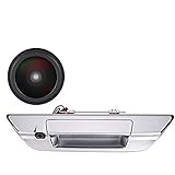 HD IP68 1280pixels Car Tail Trunk Handle Rear Color Parking Backup Camera Night Vision Reversing System Parking Aid for Hilux Revo Rocco/Invincible 50 (Reversing Camera)