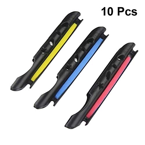 LIOOBO 10 peças de linha de pesca para linha de pesca, suporte para vara de bobina e placa de enrola