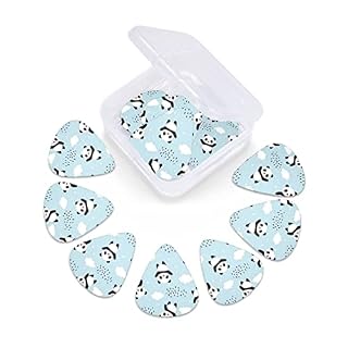 Pack de 12 médiators Panda Cloud pour guitare électrique Guitare acoustique Diverses guitares - Les Beatles, Paul McCartney, John Lennon, RIngo Starr, George Harrison Pack de 12 médiators Panda Cloud pour guitare électrique Guitare acoustique Diverses guitares – Image 5