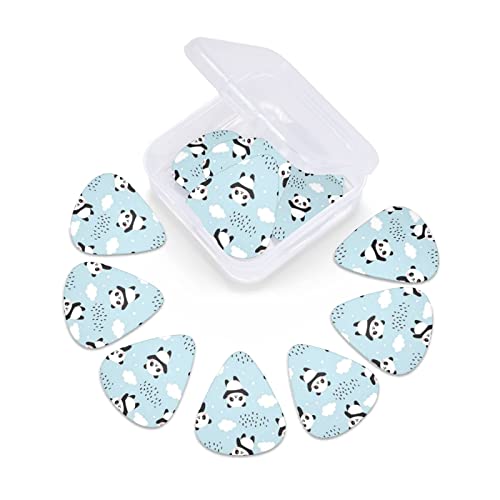 Pack de 12 médiators Panda Cloud pour guitare électrique Guitare acoustique Diverses guitares - Les Beatles, Paul McCartney, John Lennon, RIngo Starr, George Harrison Pack de 12 médiators Panda Cloud pour guitare électrique Guitare acoustique Diverses guitares – Image 6