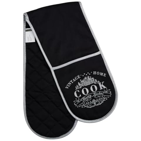 Premier Housewares Stylish Dual-Hand Oven Gloves Cover