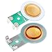 QIXIAMO 2Pcs 25.5mm 24.5mm Horn Treble Film esin Membrane Drive for Head Tweeter Voice Coil for Streaming Music or Internet ad, 70.5mm