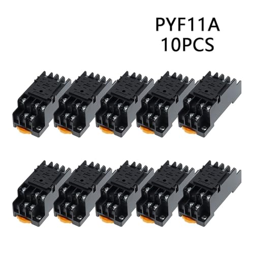 Minirelé base zócalo micro con relé electromagnético de 10 uds mini 3