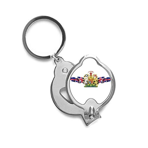 Coupe-ongles drapeau Royaume-Uni en acier pour manucure quotidienne