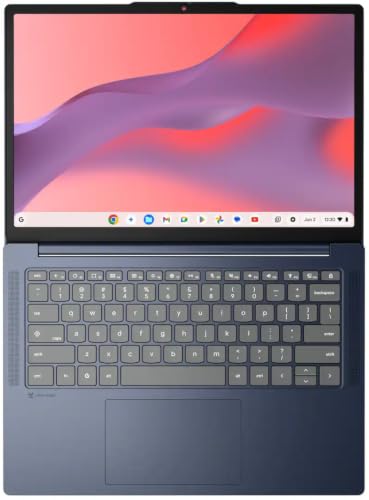 Image of Lenovo IdeaPad Slim 3 Chromebook, 14 inch 2K Touch, 4GB DDR5 RAM, 64GB eMMC