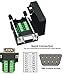 DTECH DB9 Breakout Connector DB-9 Female RS232 Serial Adapter Solderless Module Board with Screw Terminals Block, Case, Long Bolts and Tail Pipes