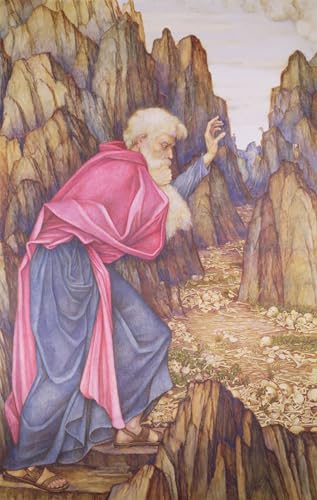 Póster de lienzo la visione di Ezechiele para decorar el dormitorio con arte clásico