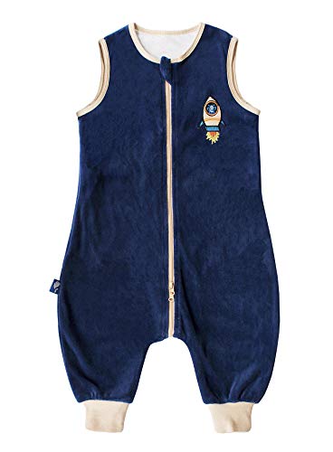 Image of Baby Sleep Sack with Legs Spring Autumn Warm Infant Toddler Wearable Blankets For Walkers 6Months-4T