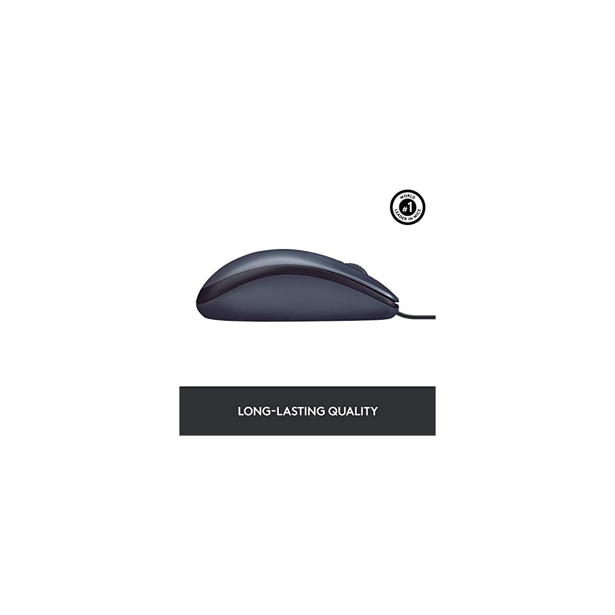 Logitech B100 Wired Optical Mouse (910-001439) - immagine 6