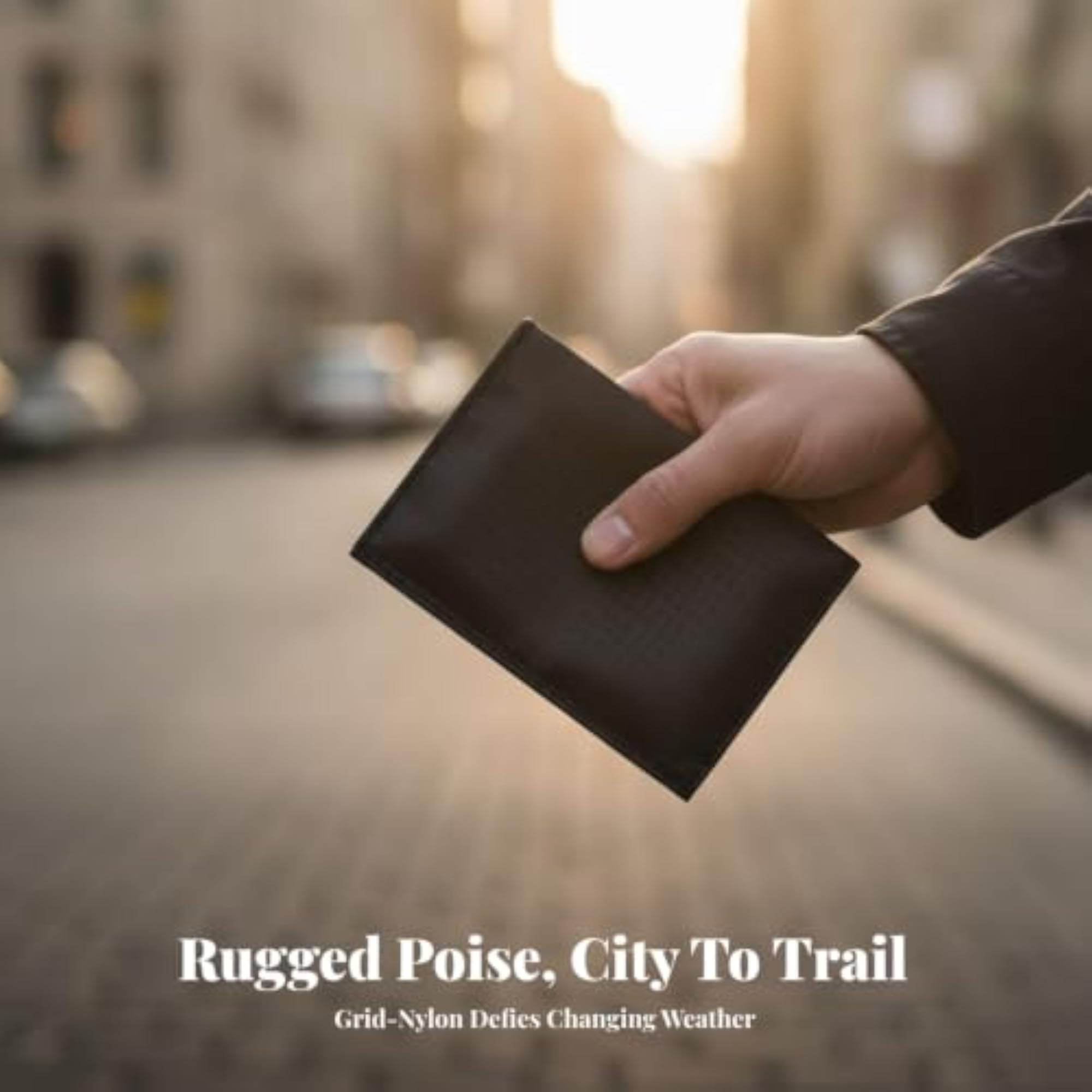 Compact Nylon Waist Pouch for Travelers
