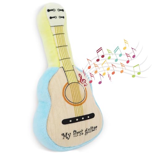 June Garden 7' My First Guitar - Musical Soft Plush Toy - Gift for Infants and Toddlers
