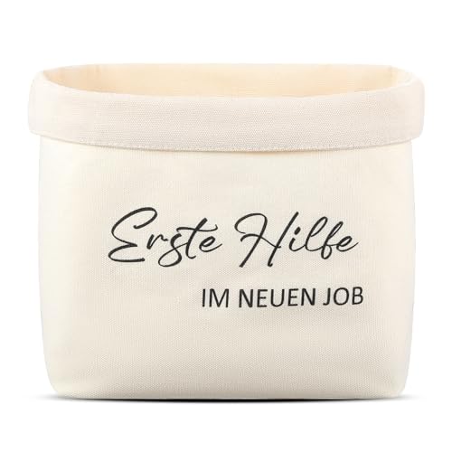 Sinmoe Erste Hilfe Tasche für den Neuer Job Abschiedsgeschenk Kollegen Jobwechsel Lustiges erster Arbeitstag Geschenk zum Befüllen Ausbildungsbeginn Geschenkkorb Bürotasche für Mitarbeiter Freunde