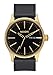 Produktbild Nixon Armbanduhr Sentry Leder Gold / Black