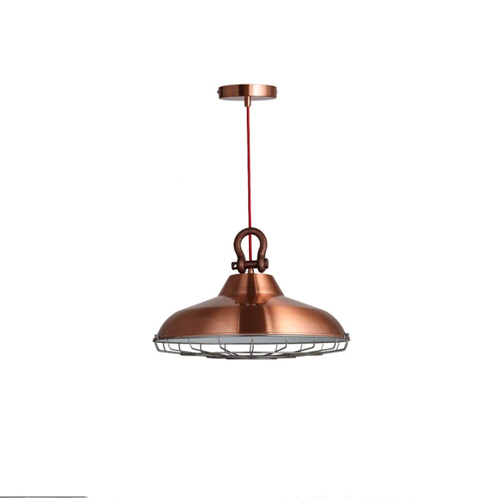 Lustre industriel vintage en métal pour créer une ambiance bistrot chaleureuse