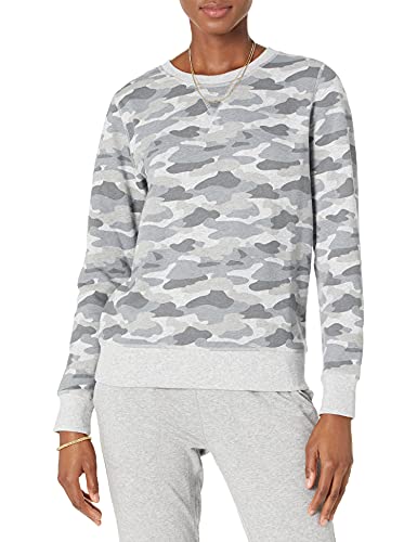 Image of Amazon Essentials Women's Fleece Crewneck Long Sleeve Pullover Sweatshirt (Available in Plus Size)