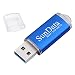 Produktbild SunData 32GB USB Stick USB 3.0 Speicherstick USB-Flash-Laufwerk USB 3.0 bis zu 80MB/Sek, Single PackBlau