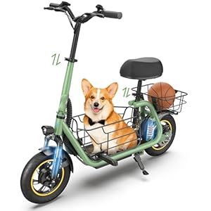 Urbanmax Upgraded Electric Scooter for Adults with Seat