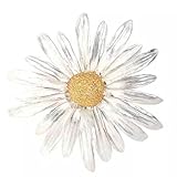 Daisy Brosche Elegante Damenboutique Blumennadel Minimalistisches Chic-Accessoire für Anzugmantel Bankett Bürogeschenk