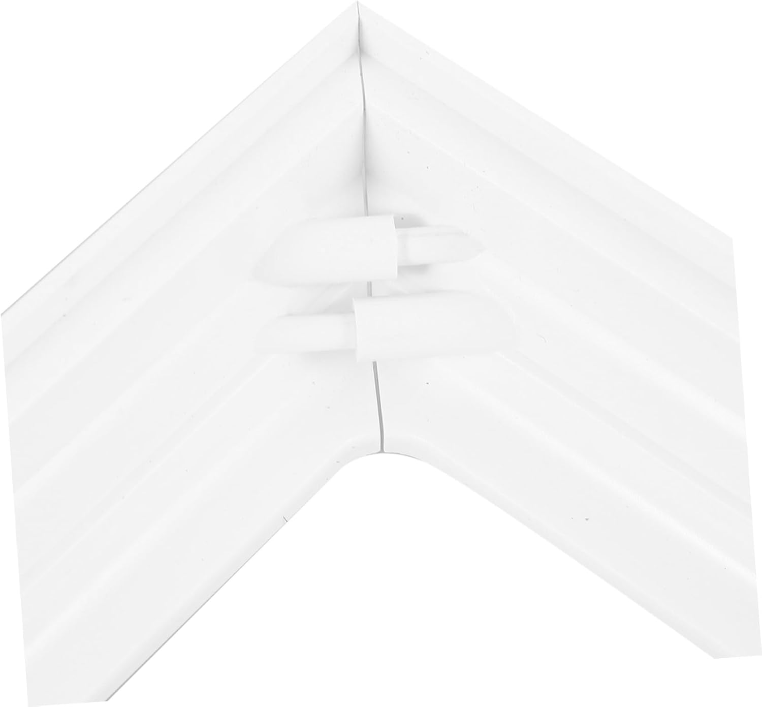 GALPADA 12pcs Plastic Column Wraps for Porch Deck Post Skirt Cover Easy Installation Versatile Design for Garden Railings and Fences