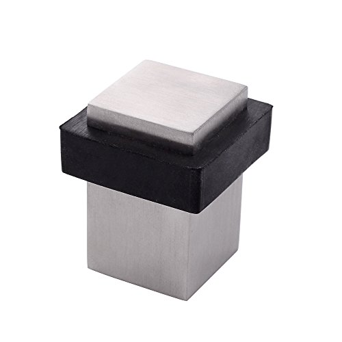 KES Fermaporte Con Paraurti Di Gomma,SUS 304 Acciaio INOX,Spazzolato,HDS217-2