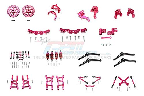 Kit aluminium Traxxas 4-Tec 2.0 et 3.0 avec 119 pièces d'amélioration R/C