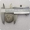 Ccyyy Moneta d'Argento Collezione di antiquariato estera degli Stati Uniti 1936 Argento Mezza Cento Dollaro d'Argento ottonato Monete d'Argento Copia Monete Commemorative #2