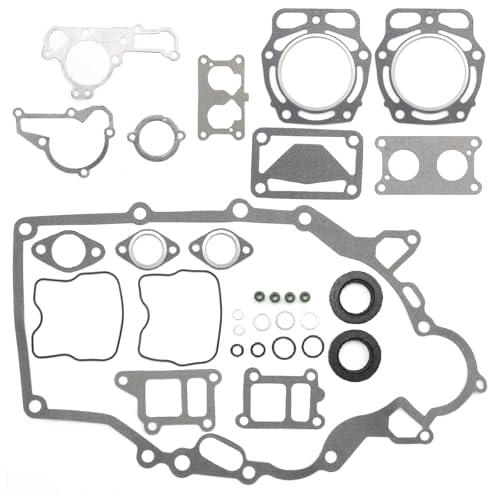Vkinman 11060-2449 Engine Rebuild Gasket Kit, Replacement for Kawasaki FD620 FD620D KAF620, Replacement for John Deere 425 445 Tractors, Replaces 11004-2107 59051-2112