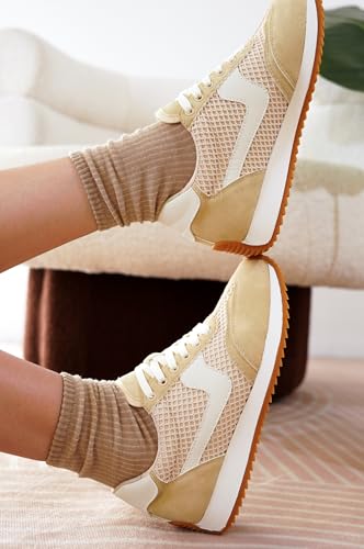 Image of Project Cloud Fashion Sneakers for Women 2026 - Lightweight Lace-Up Shoes for Women with Memory Foam Insoles - Trendy Womens Shoes - Non-Slip, Comfortable Womens Sneakers (Madison)