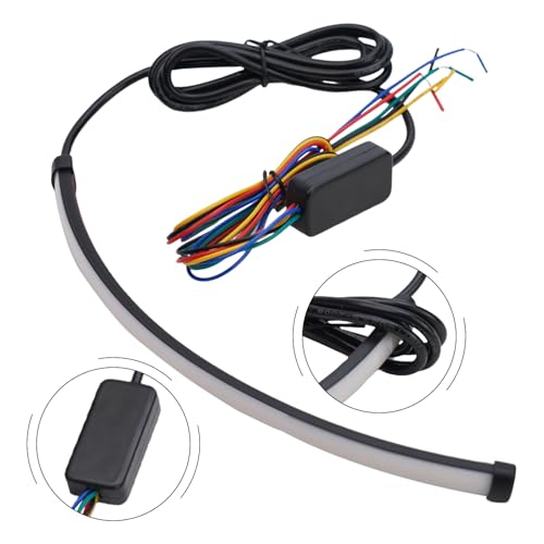 Luz de freno trasera para motocicleta accesorio de parada 20 cm 5