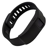 WITHit - Fitbit Charge/Fitbit Charge HR Slim Designer Sleeve - Band Cover - Black Solid