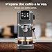 Imagen de Cecotec Cafetera express para espresso y cappuccino Cafelizzia ColdBrew