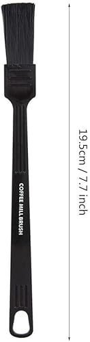 Miniatura 7 de Cepillo de limpieza para molinillo de café de 7.7 pulgadas, con mango largo, máquina de café expresoherramienta de limpieza de máquina, accesorios